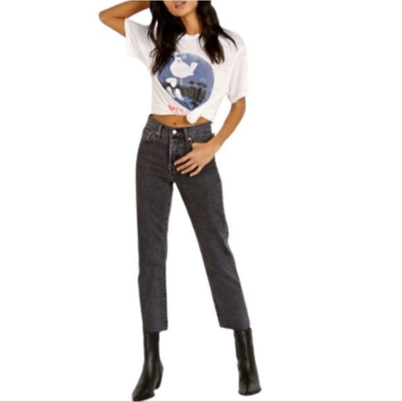 LEVI'S Wedgie Skinny Jeans in Ravens Wing Size 28 - Picture 2 of 16